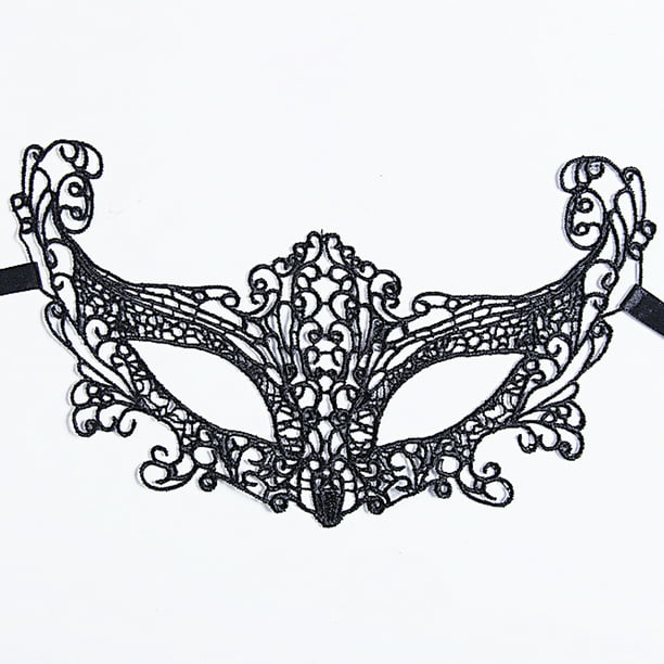 Black Lace Mask/Masquerade Ball;Party,Fancy Dress,Prom,Dress up,Festival Hippy